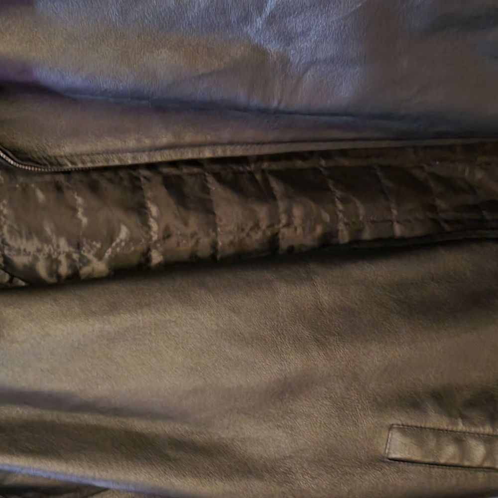 Men's Black Leather Jacket